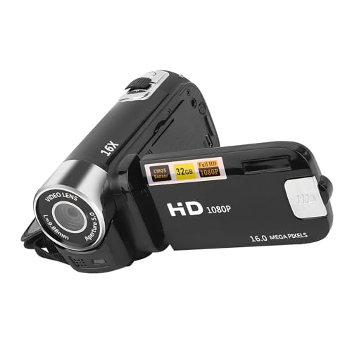 Câmera de Alta Definição, DH-90 Zoom Digital 16X Tela Colorida de 2,7 Polegadas Câmera de Alta Defin