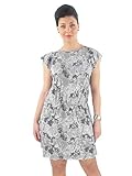  Mio Animo Kleid Dress Nost Flag braun weiß Blumenmuster (M)