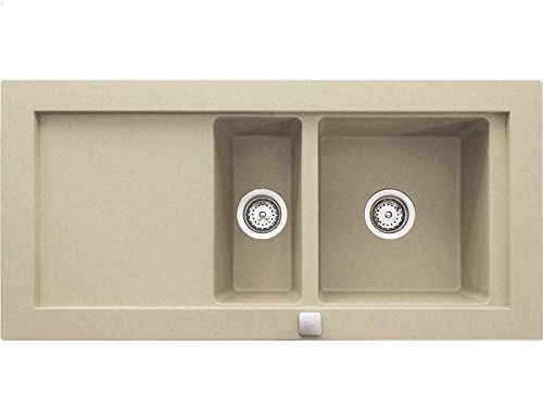 Preisvergleich Produktbild Teka Aura 60 B-TG Sandbeige Granitspüle