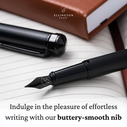 Ellington Pens ALLBLACK-WNIBFP Luxury Fountain Pen Set thumb #2