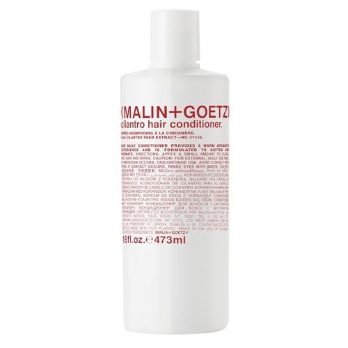MALIN+GOETZ Cilantro Hair Conditioner 16 oz | Everyday Essential Conditioner with Cilantro Extract, Shea Butter, Fatty Acids | Hydrates, Detangles, Reduces Frizz | Vegan, Cruelty-Free