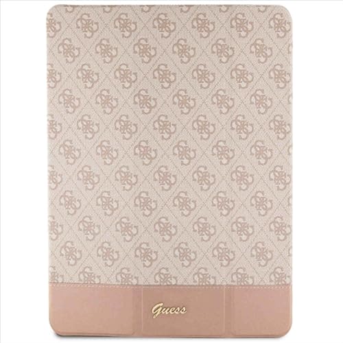 Étui iPad Pro 12,9'' Guess GUFCP12PS4SGP coque rose 4G Stripe