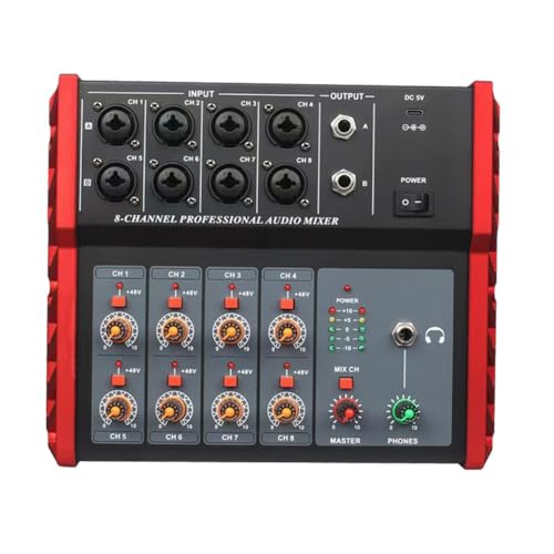 Console de mixage pour DJ et soirées animées en configuration stéréo