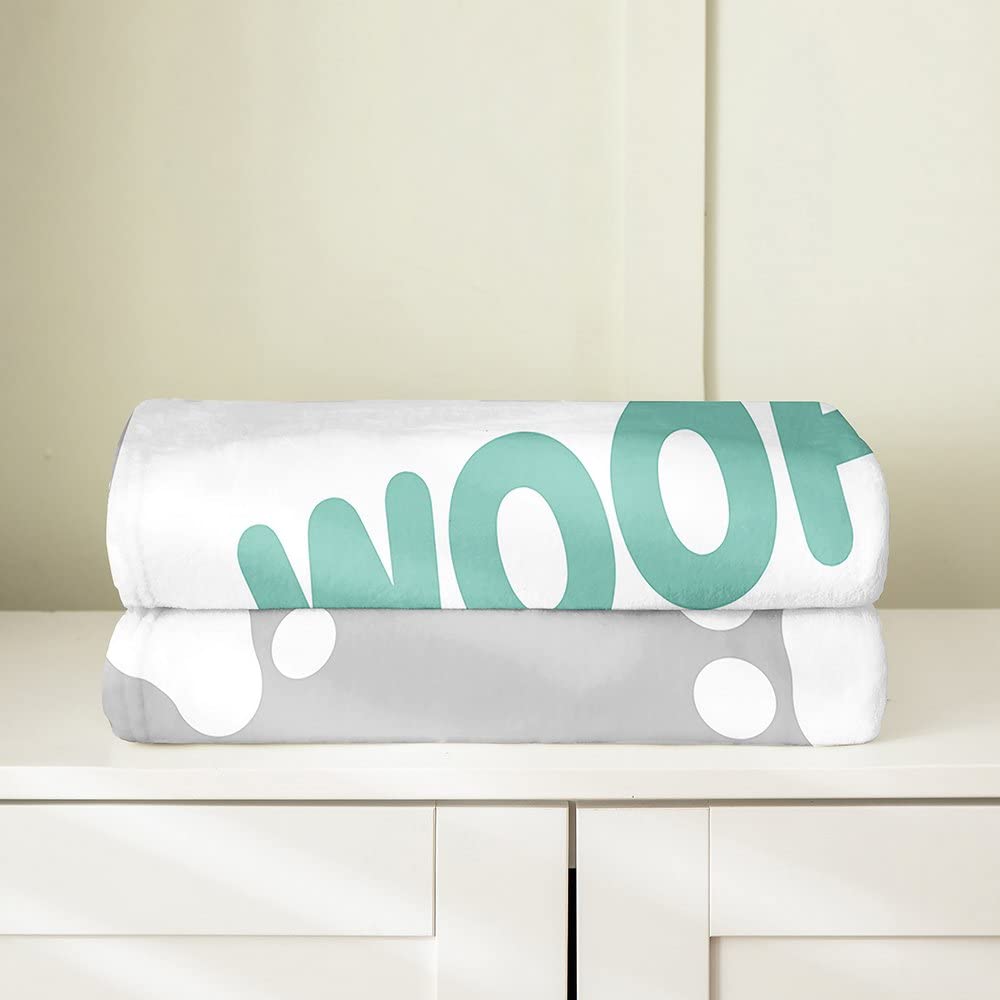 Manta de felpa de forro polar con huella de perro, 3D, color gris claro, kawaii, manta de franela para perro, para cama, sofá, mascotas, para todas las estaciones, manta de cama para mascotas, perro,