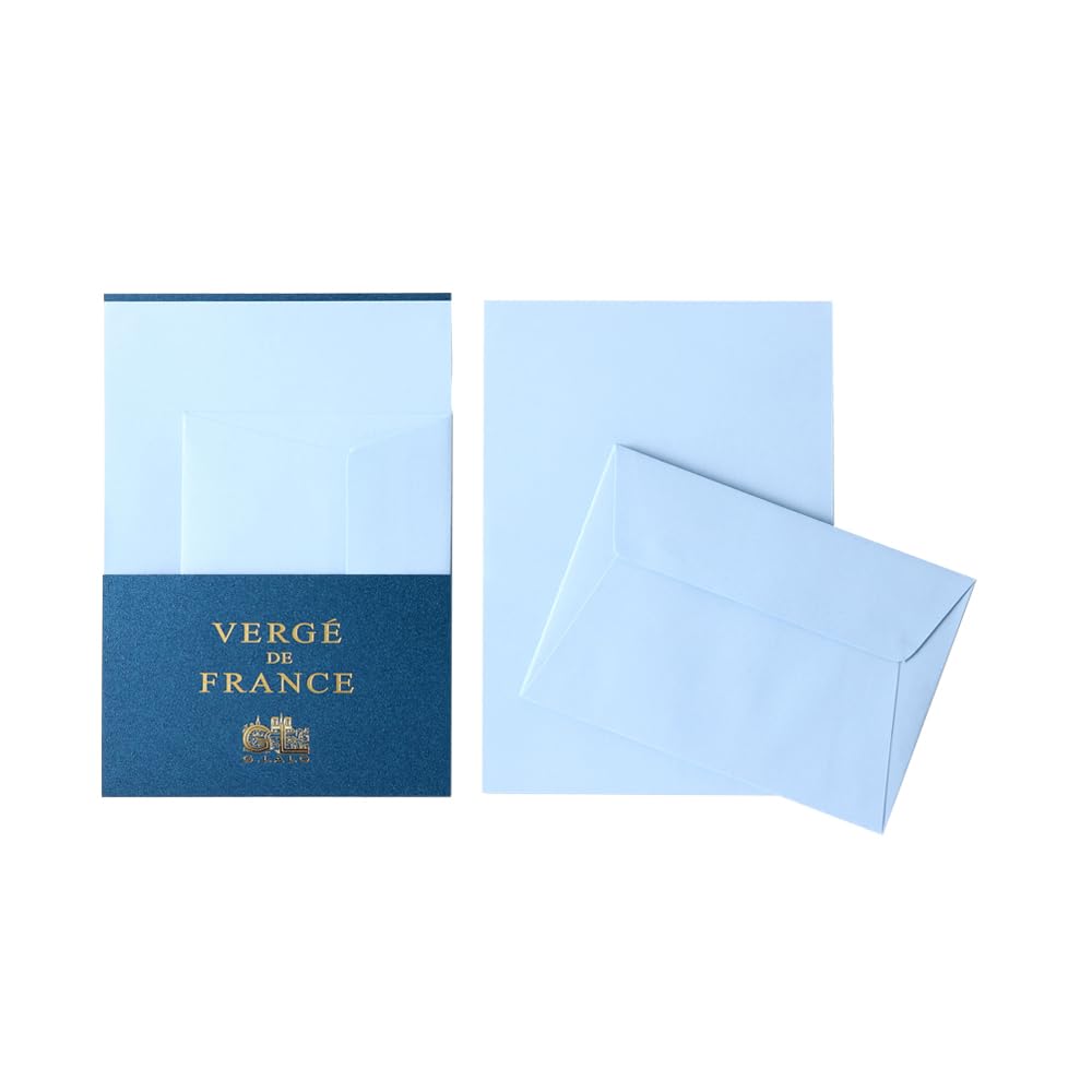 G.Lalo GL52202 Wielger de France Set de lettres Bleu 114 x 162 mm