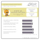 ELFEXIR Baby Care - Masaż naturalny oleju do dziecka | Spokój i relaks | Zapobiegaj czerwonościom i siekanie | Z ekstraktem zalotkowym | Miękkość skóry | Relaksujący | 100% naturalnych składników - 125ml