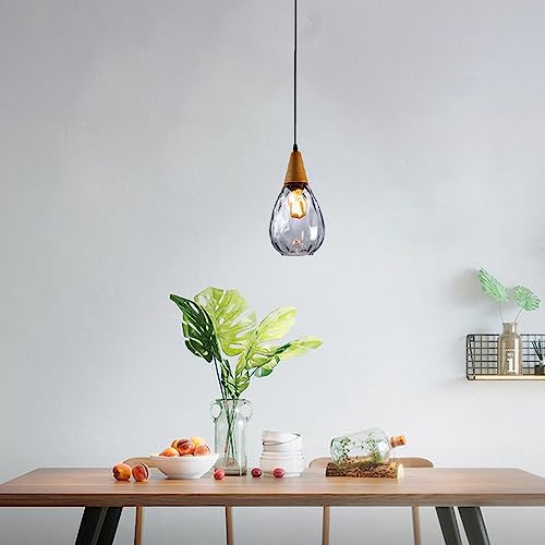Mini candelabro de gota para mesita de noche en salón de diseño moderno 3
