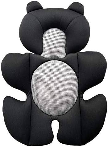 GanEn Baby Cozy Sleeping Head and Body Support Cushion for Stroller Car Seat High Chair (Black)