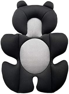 GanEn Baby Cozy Sleeping Head and Body Support Cushion for Stroller Car Seat High Chair (Black)