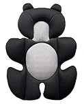 GanEn Baby Cozy Sleeping Head and Body Support Cushion for Stroller Car Seat High Chair (Black)