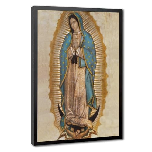 Toile Notre Dame de Guadalupe 61x91,4 cm pour grand mur de bureau