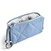 Vera Bradley Performance Twill Zip Card Pouch, Soft Chambray