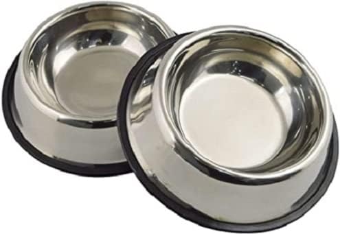 Dog & Cat Bowl/Pet Food & Water Bowl Round Steel Pet Bowl (200 ml Steel) Stainless Steel Dog/Cat Bowl (200ml,Silver,Steel) Pack of 2 (B0D6N8DKY3) Amazon Price History, Amazon Price Tracker