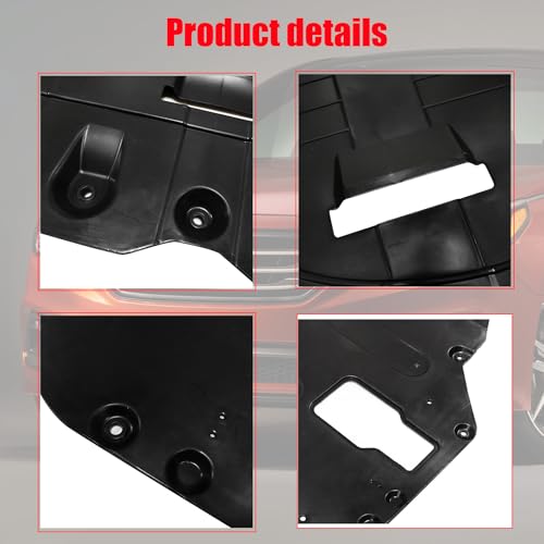 GXARTS Engine Splash Shield Center 29130-C2000 Compatible with Hyundai Sonata 2015 2016 2017 2.4L Engine Under Cover 29130C2001 Front Lower Engine splash shield guard plate HY1228188 by GXARTS - Image 4