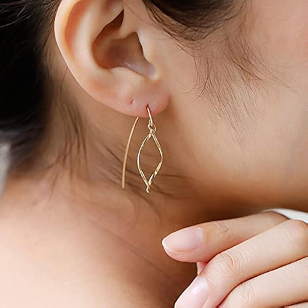 値下げ☆美品☆BLOOM K18 K14GF フックピアス　イエローゴールド bloom gold k14gf 【ピアス/イヤリング】アメリカンピアス