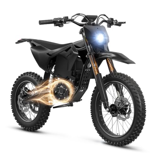 QRONGE X1 Spark Electric Dirt Bike 17"/14" Large, Electric Motorcycle