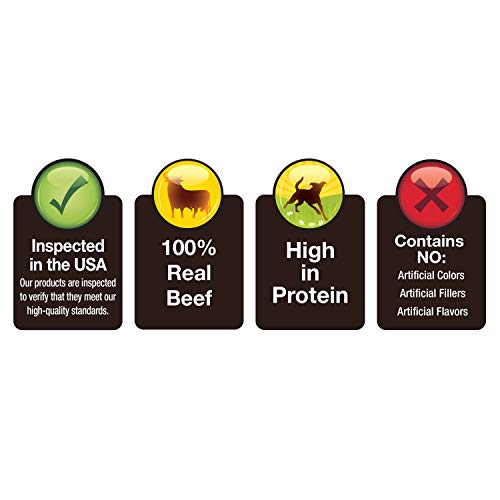 Cadet 100% Beef Strips Dog Treats - Long-Lasting, Healthy & Natural Beef Esophagus Treats for Small & Large Dogs - Low Calorie & High Protein Dog Chews (8 oz.) - Thumbnail 4
