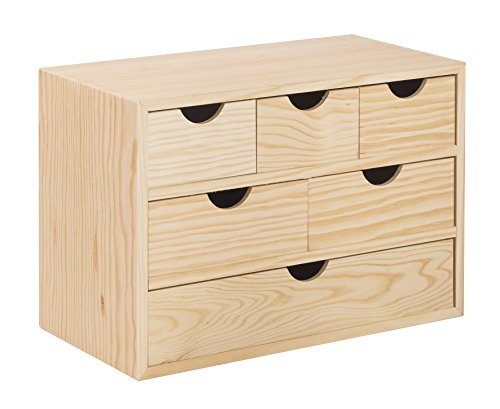Cassettiera mini 6 cassetti cm.40x20x28h
