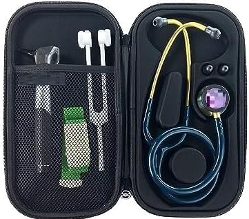 Hard Stethoscope Case, Military Grade Protection, Waterproof, Compatible with Littmann