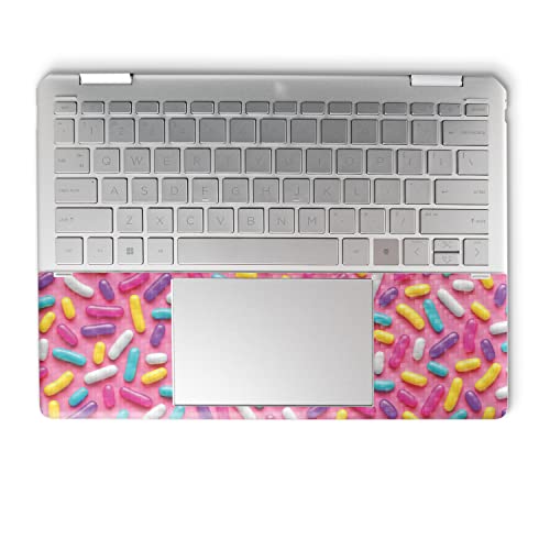 Image of MightySkins Carbon Fiber Skin Compatible with HP Spectre x360 14 inch (2022) Full Wrap Kit - Sprinkles | Protective, Durable Textured Carbon Fiber Finish | Easy to Apply | Made in The USA