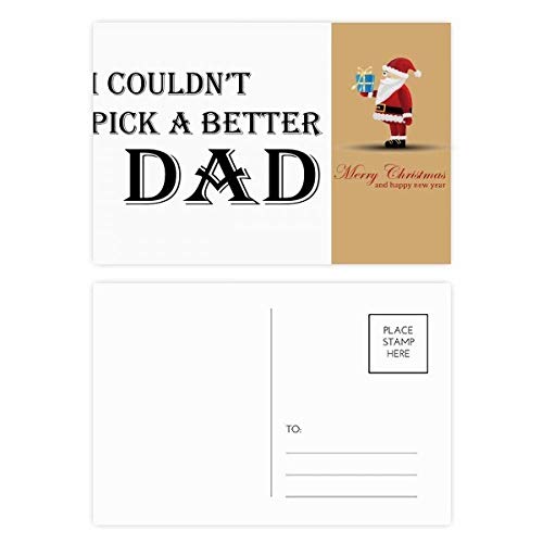 Cartes postales avec citation du Père Noël lot de 20 correspondance