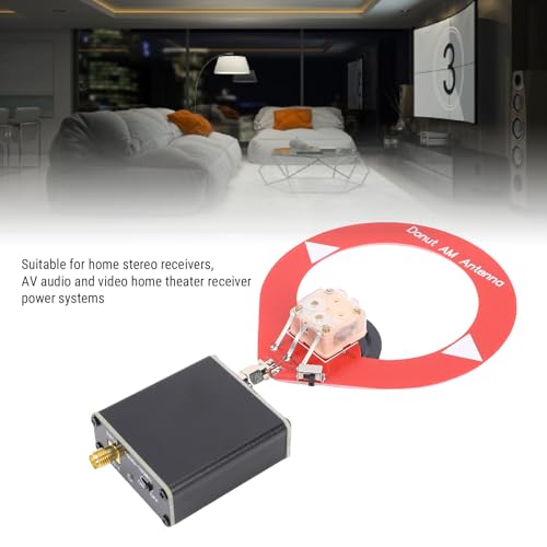 Antena donut MW SW bucle receptor reducción interferencias AM 7