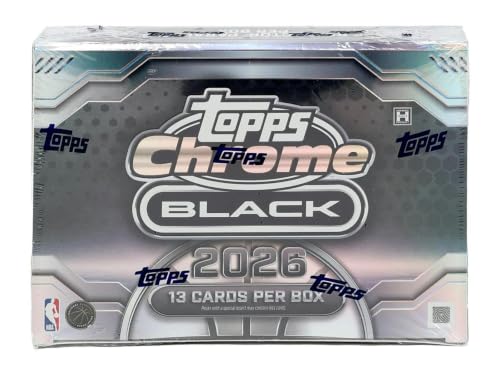 2025/26 Topps Chrome Black NBA Basketball Hobby Box