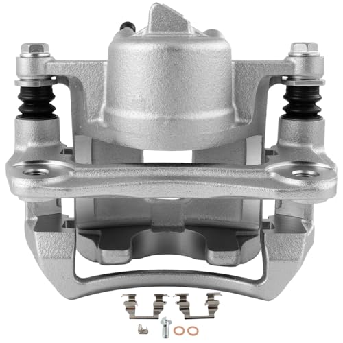 Image of SCITOO 19-B2048 Front Left Disc Brake Caliper w /Bracket Fit For Chevrolet For Prizm 1998-2002,For Toyota For Corolla 1998-2002, Single Piston