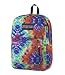 JanSport Superbreak Backpack - Lightweight School Pack, Red Hippie Days