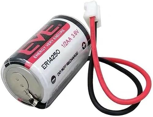 BUCADU [5-Pack] EVE ER14250 3.6V 1200mAh Battery with White Plug Compatible with EVE ER14250 1/2 AA LS14250, Non-Rechargeable Lithium Battery - Thumbnail 6