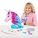 Barbie Doll Unicorn Styling Head, Colorful Mane of Fantasy Hair with Accessories & Shimmer Stickers