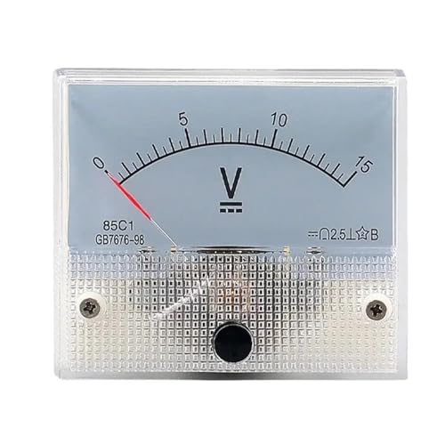 Voltmètre analogique 85C1-V avec mesure précise de tension 0-50V - 2