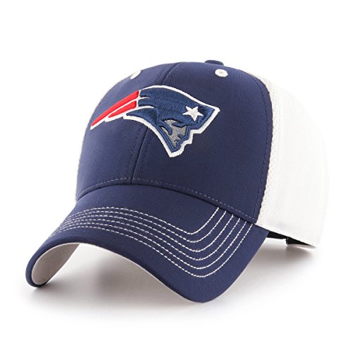 OTS NFL New England Patriots Men's Sling All-Star Adjustable Hat, Team Color, One Size