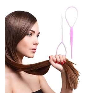 Set van 2 haartwisters – knot of topsytail styling in seconden – kapselhulp set incl. video-tutorial