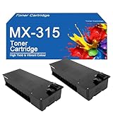 ◆【Haut rendement】Capacité accrue pour les cartouches de toner MX-315 : 27 500 pages par cartouche de toner noir MX-315.