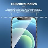 NEW'C Schutzfolie für iPhone 12 Mini für Panzerglas – Ansicht 3