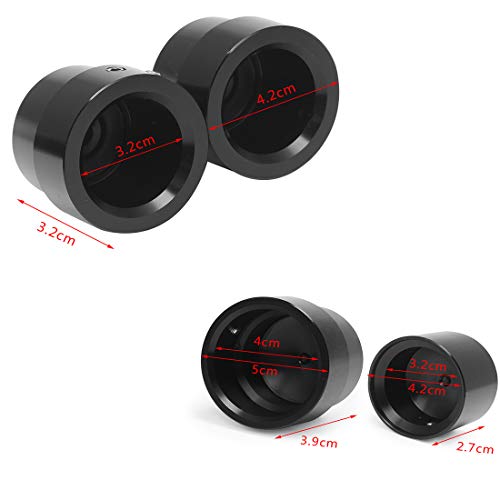 Duobeisi Front Rear Axle Nut Covers Cap For Harley Sportster Xl 883 1200 Dyna Softail Fat Boy Touring Street Road Electra Tri Glide. (Black) #TOP6