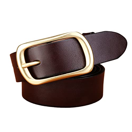 Ceinture en cuir pour homme avec boucle à ardillon élégante