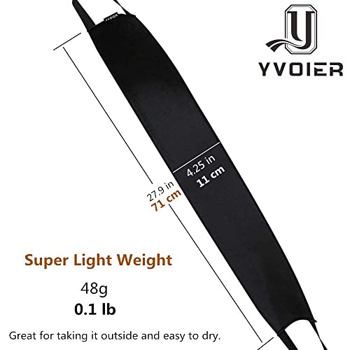 Yvoier Double-Side Used Self Tanner Back Applicator, Non-Absorbent Lotion Applicator for Back Streak-Free Natural Back Tanning Applicator for Self-Tanning Lotion, Mousse, Cream
