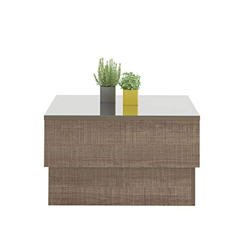 Mesa de Centro com espelho PARATI cor Canela - Artely