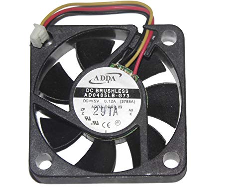 Ventilateur de refroidissement 40 mm 5V pour boîtier réseau et imprimante 3D AD0405LB-G73