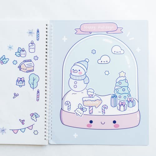 Cupkin SB-WONDERLAND Christmas Sticker + Coloring Book For Kids (500+ Holiday Stickers & 12 Scenes) Fun Side thumb #7