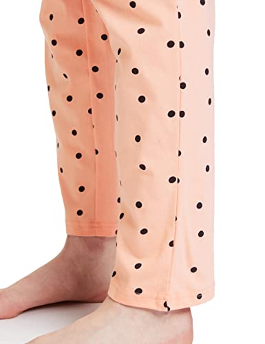 Image of Amazon Brand - Eden & Ivy Women's Cotton Regular Fit T-Shirt and Pajama Night Suit (Night Wear | Lounge Wear Set) (Available in Plus Sizes)