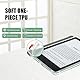 VOVIPO Transparente Glitzer Hülle für Kindle 6 11th Generation-2024/2022 Release, Ultra weiche Flexible TPU Haut Stoßstange Rückseite Cover Mit Verstärkte Ecken für Kindle 6 Zoll 2024,Clear Glitzer