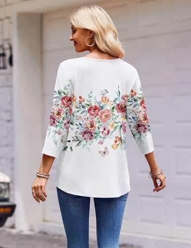 Tunique d'été basique Zeagoo pour un look décontracté chic de bureau - 6