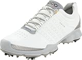 ECCO Women's Biom Golf Shoe,White/Concrete,40 EU/9-9.5 M US