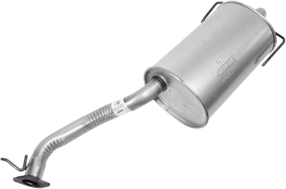 Part Synergy Replacement for Aluminized Steel Exhaust Muffler and Pipe Assembly for Subaru Outback 2000-2004 Direct Fits OE