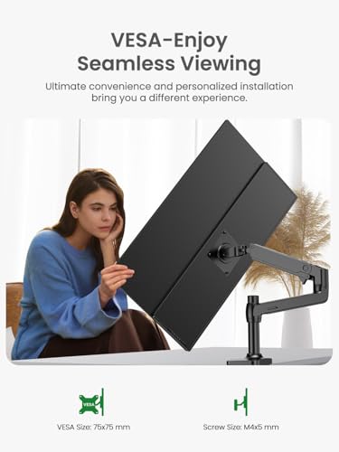 Image of Portable Monitor 24.5 inch 165HZ, 2K Portable Gaming Monitor with FreeSync, HDR, 180Adjustable Stand & VESA, 350Nits QHD IPS Large Travel Gaming Second Screen for Laptop, Game Console