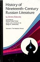History of Nineteenth-Century Russian Literature : The Realistic Period 0826511899 Book Cover