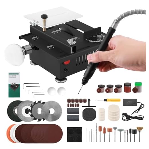 Multi-functional Mini Table Saw for Crafts